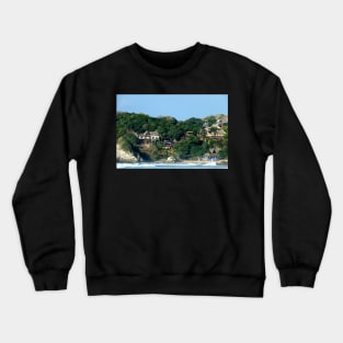 Superbe Plage du Mexique Crewneck Sweatshirt